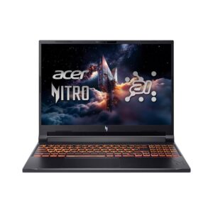 LAPTOP ACER NITRO V 16 AI COPILOT+ PC RYZEN AI 7 350 2.0 GHZ NVIDIA GEFORCE RTX 5060 8GB GDDR7 16GB DDR5-5600 RAM; 1TB SOLID