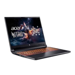 LAPTOP ACER NITRO V 16 AI COPILOT+ PC RYZEN AI 7 350 2.0 GHZ NVIDIA GEFORCE RTX 5060 8GB GDDR7 16GB DDR5-5600 RAM; 1TB SOLID